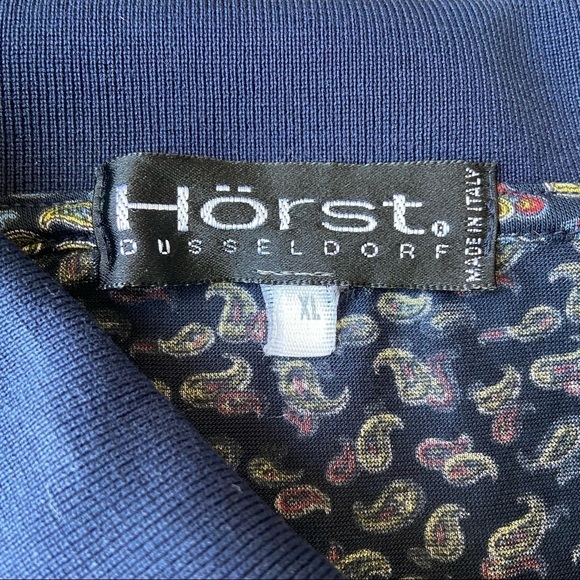 Vintage Horst  Dusseldorf Made in Italy Polo Shirt - Picture 5 of 11